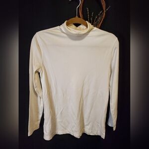 Landsend Cream Turtleneck